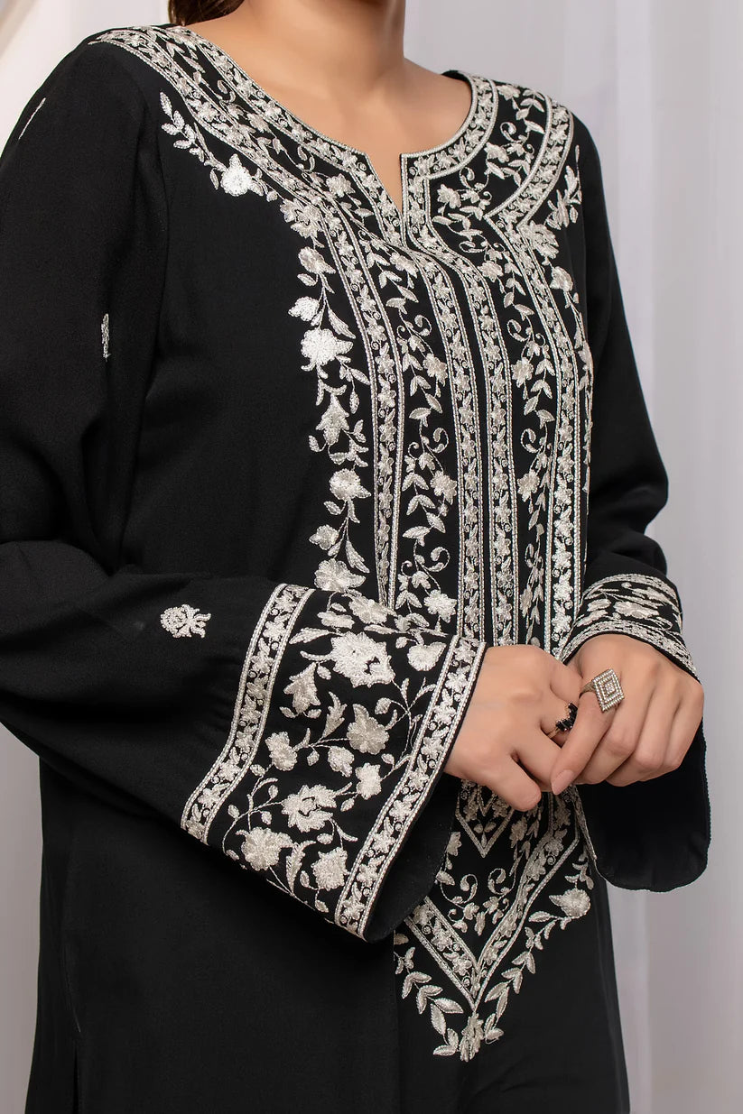 Black Aura 3pc (Farshi Shalwar)
