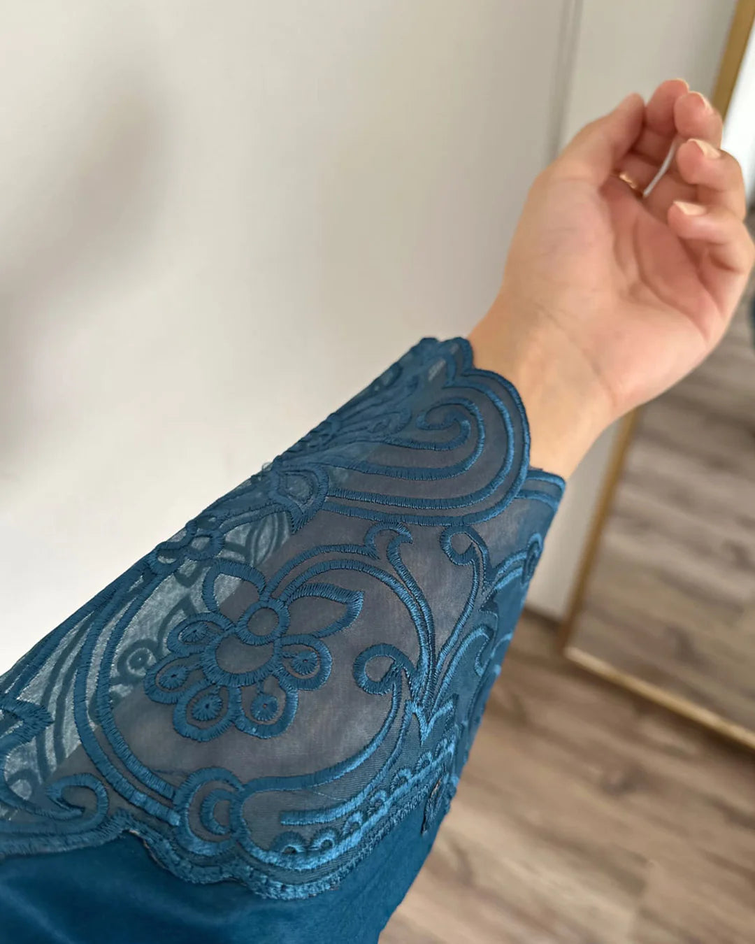 Mystic Glaze - 3 Piece Embroidered Suit